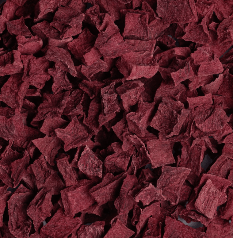 Freeze-Dried Beet Dices and Pure Powder
